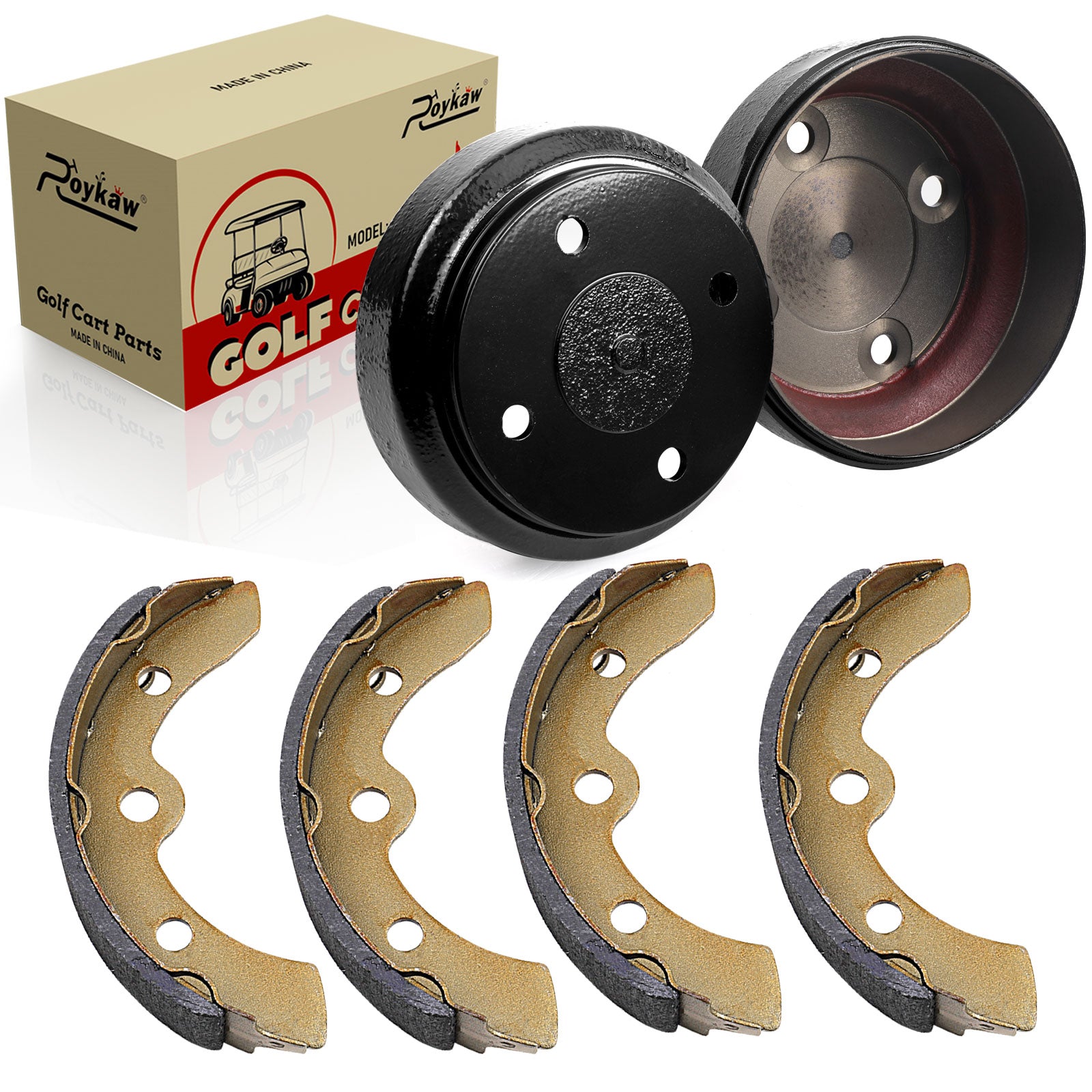 Caltric Brake Drum For Club Car DS & Precedent (1995-Up Gas & Electric) - Replaces 101791101, 1018232