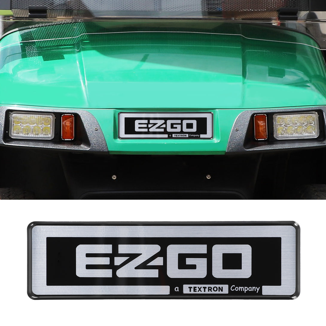 Golf Cart EZGO TXT Name Plate Emblem For TXT 1994-2010 Gas and Electri ...