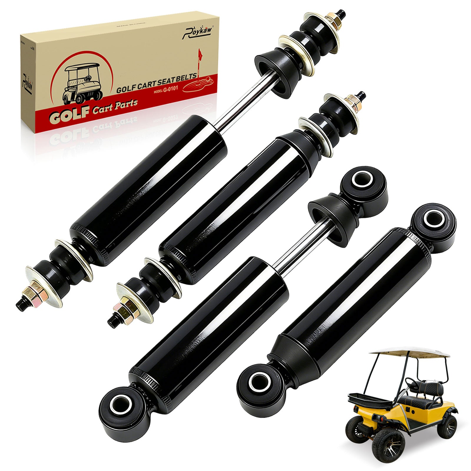 Club Car DS Shocks, Club Car Precedent Shocks, Golf Cart Front and Rea ...
