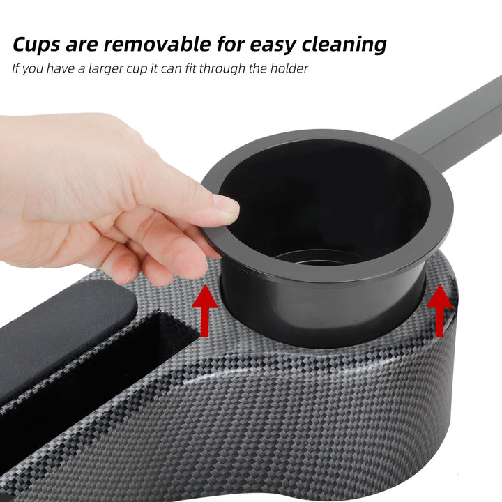 Roykaw Golf Cart Armrest with Cup Holder/Rear Seat Arm Rests Fit for E